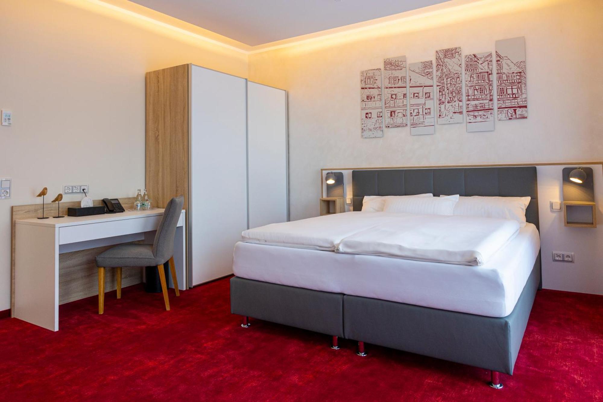 Hotel Am Waldkasino Эрфурт Экстерьер фото