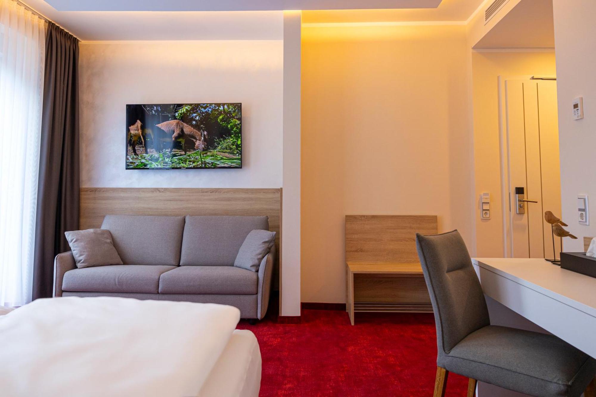 Hotel Am Waldkasino Эрфурт Экстерьер фото